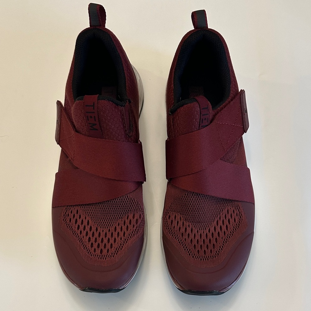 Tiem Slipstream Women's Cycling Spin Shoe Merlot Women’s size 7.5